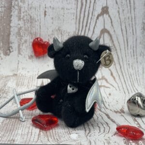 Bärino  Teufelchen Diabolus 9  cm Künstlerbär