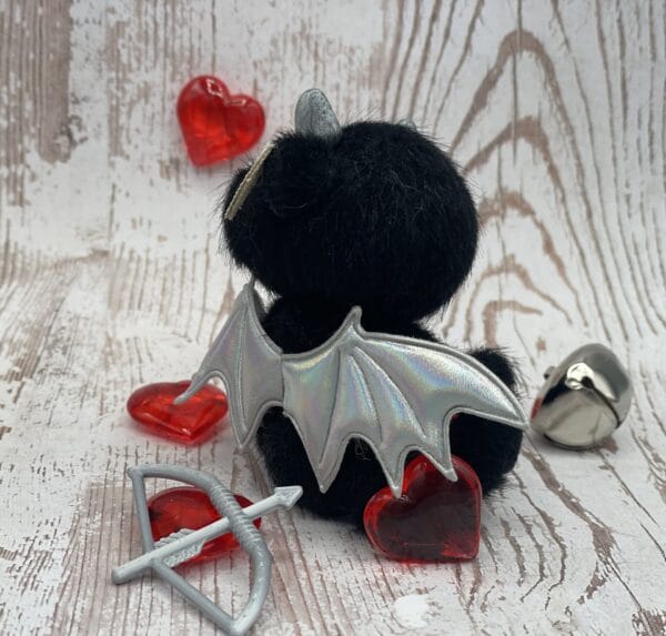 Bärino  Teufelchen Diabolus 9  cm Künstlerbär – Bild 5