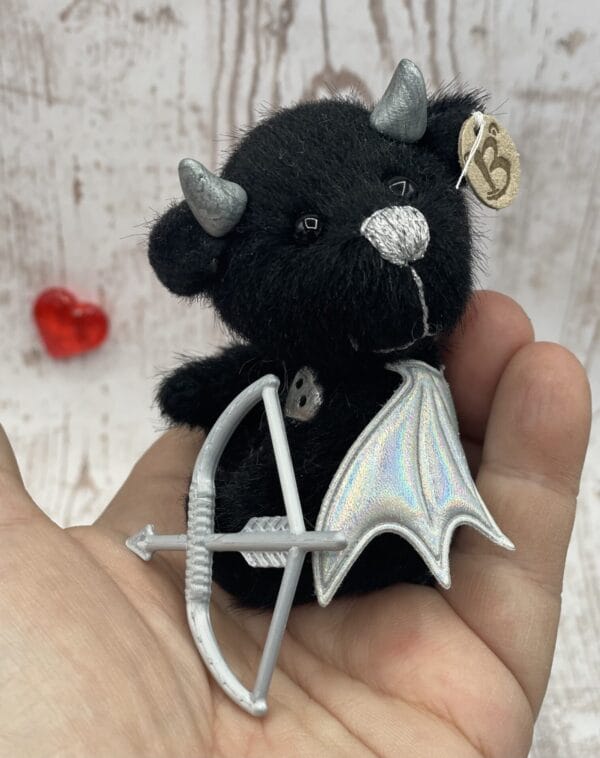 Bärino  Teufelchen Diabolus 9  cm Künstlerbär – Bild 6