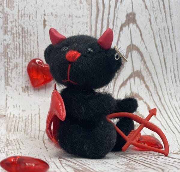 Bärino  Teufelchen Diabolo 9  cm Künstlerbär – Bild 8