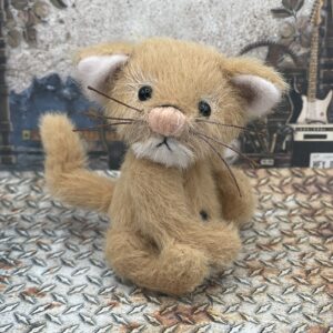 Bärino. Katze Tabby 10  cm Künstlerbär