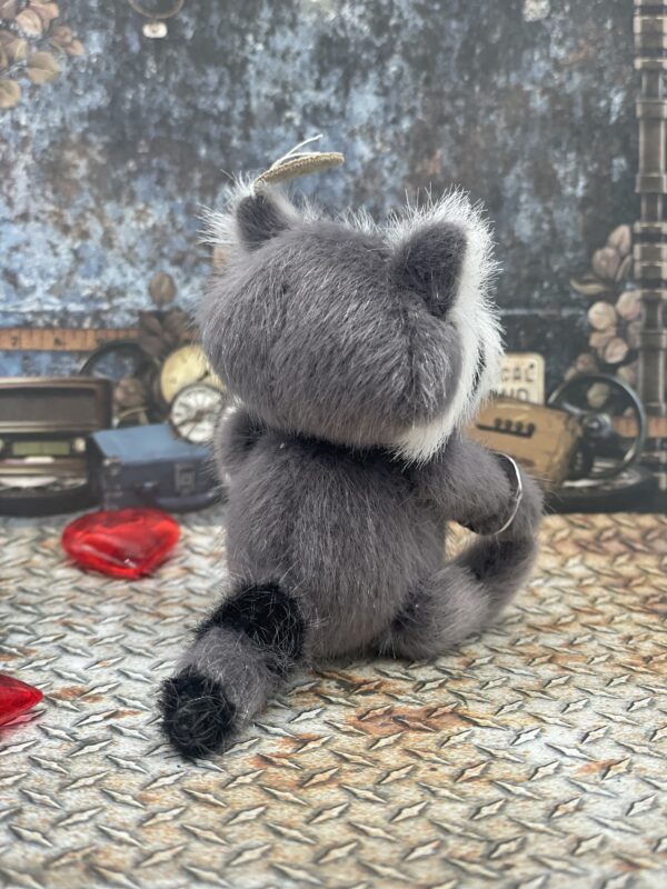 Bärino Waschbär Alessio 9 cm Künstlerbär – Bild 3