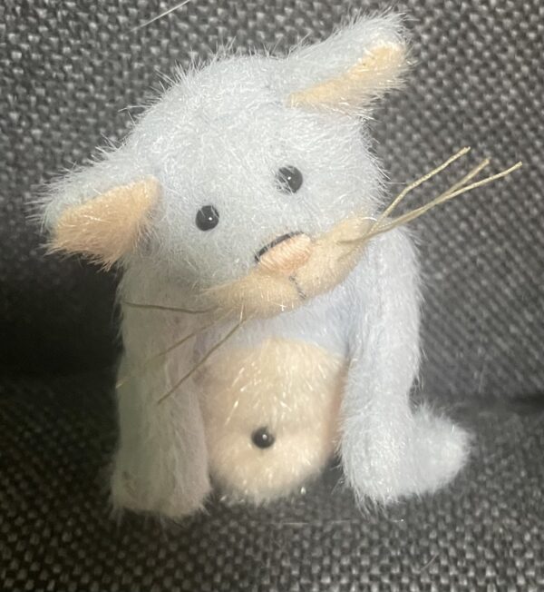Bärino. Katze Kitty 13  cm Künstlerbär – Bild 3