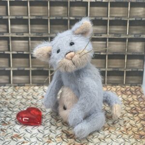 Bärino. Katze Kitty 13  cm Künstlerbär