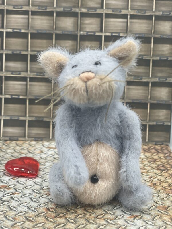 Bärino. Katze Kitty 13  cm Künstlerbär – Bild 7