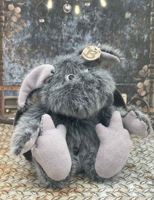 Bärino Wasserspeier / Gargoyle Clement 12  cm Künstlerbär – Bild 2