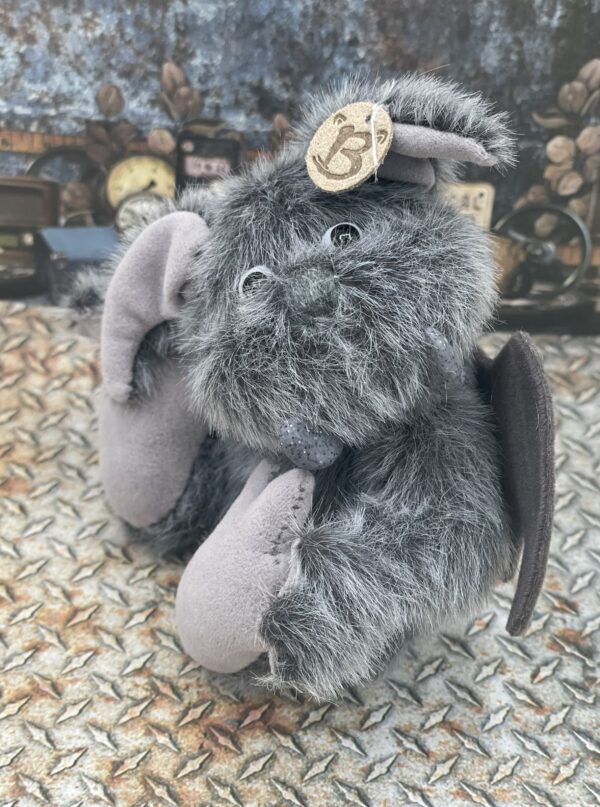 Bärino Wasserspeier / Gargoyle Clement 12  cm Künstlerbär