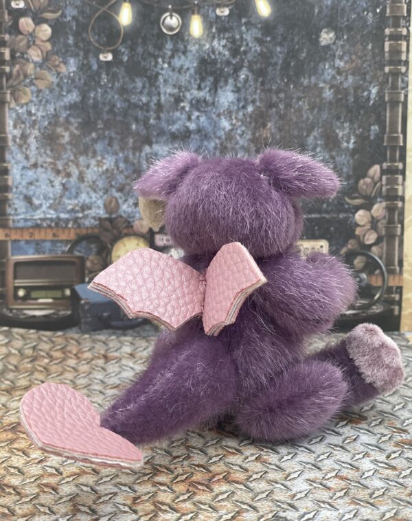 Bärino Drache Almina 10   cm Künstlerbär – Bild 4