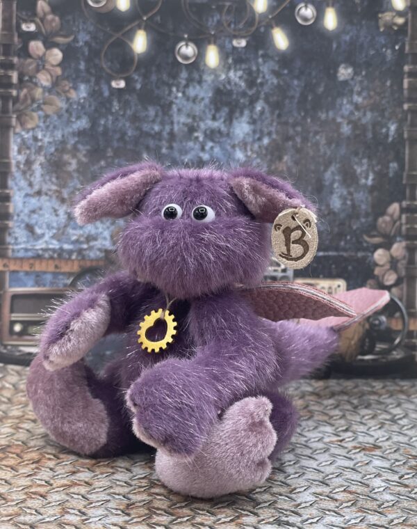 Bärino Drache Almina 10   cm Künstlerbär – Bild 5