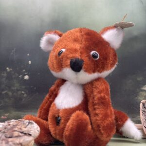 Bärino Fuchs Rasputin 9 cm Künstlerbär