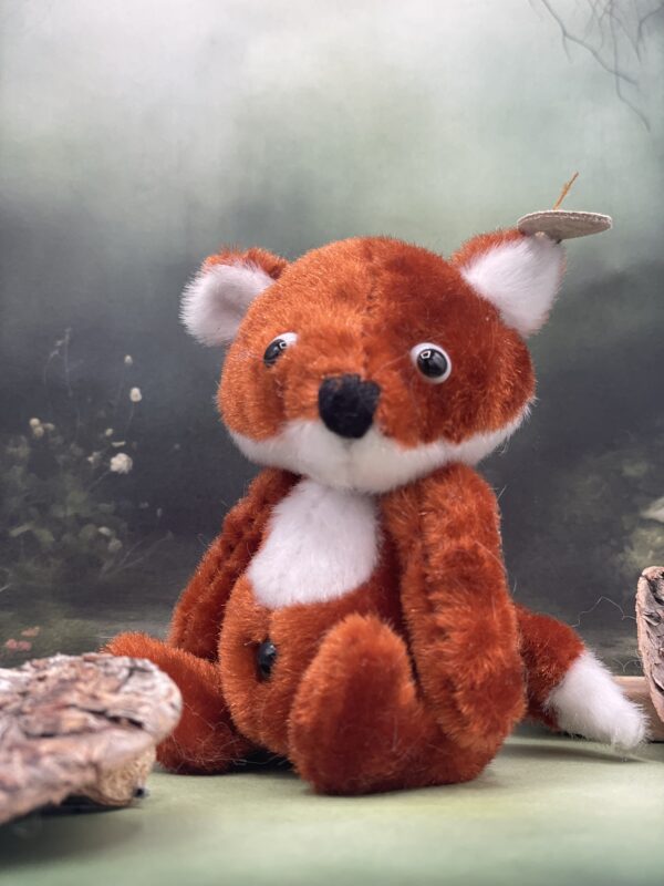 Bärino Fuchs Rasputin 9 cm Künstlerbär