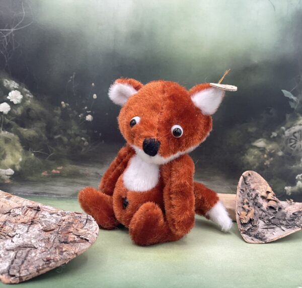Bärino Fuchs Rasputin 9 cm Künstlerbär – Bild 3