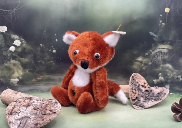 Bärino Fuchs Rasputin 9 cm Künstlerbär – Bild 4