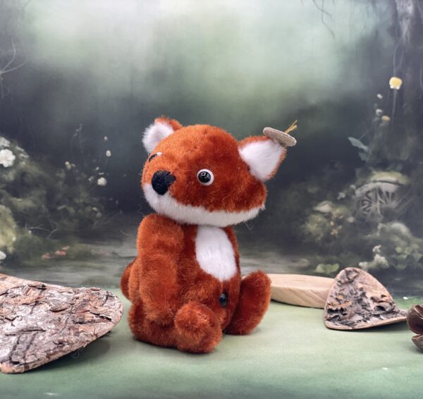 Bärino Fuchs Rasputin 9 cm Künstlerbär – Bild 6