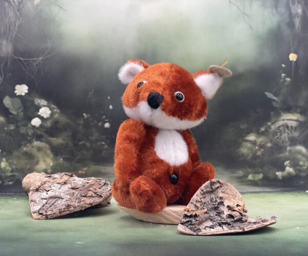 Bärino Fuchs Rasputin 9 cm Künstlerbär – Bild 8