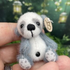 Bärino Pandabär Baby Yema 6 cm Künstlerbär