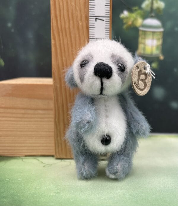Bärino Pandabär Baby Yema 6 cm Künstlerbär – Bild 8