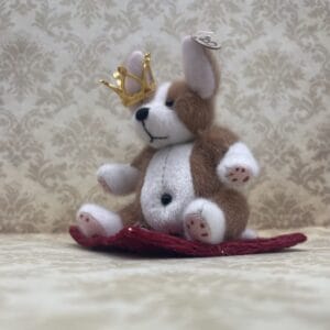 Bärino Corgi Winston 12 cm Künstlerbär
