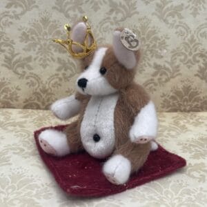 Bärino Corgi Winston 12 cm Künstlerbär