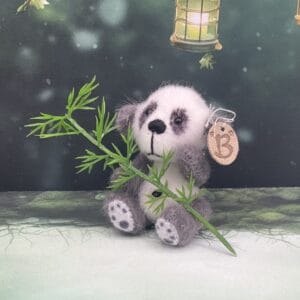 Bärino Pandabär Baby Cai 6 cm Künstlerbär