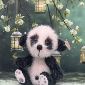 Bärino Panda Pang 9 cm Künstlerbär