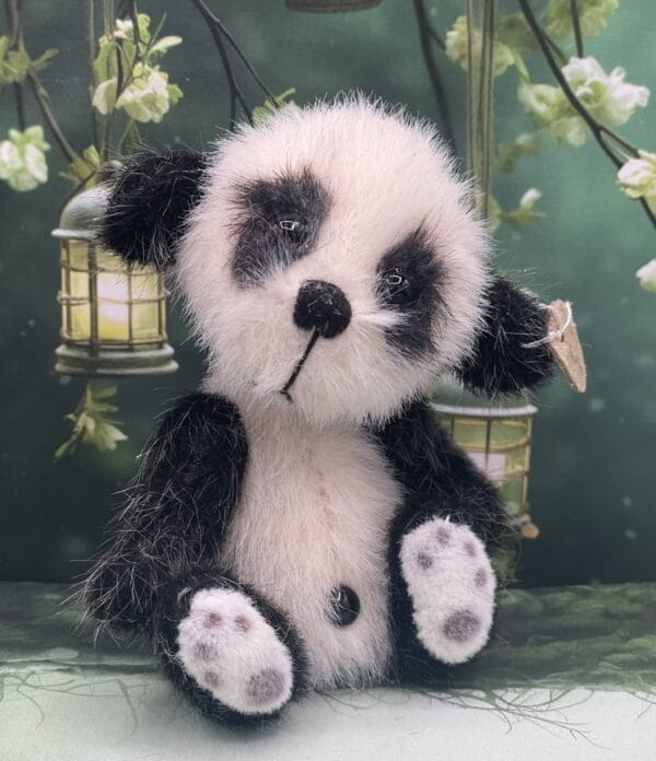 Bärino Panda Pang 9 cm Künstlerbär