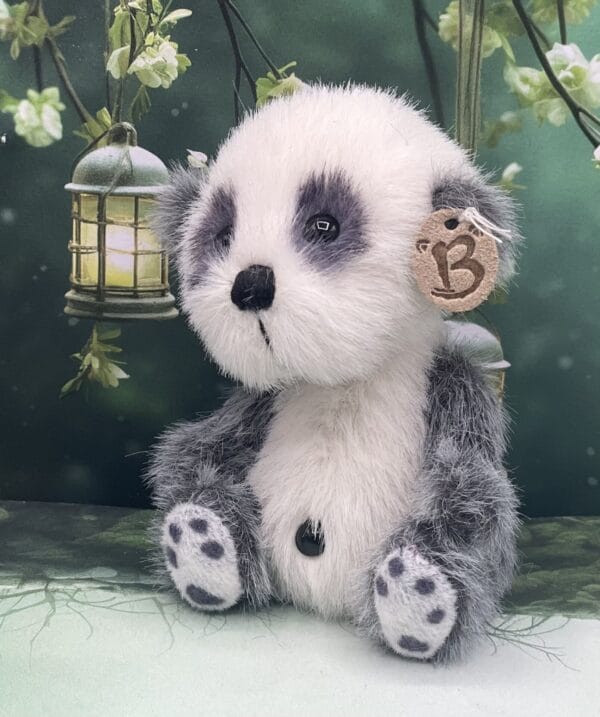 Bärino Panda Benje 9 cm Künstlerbär