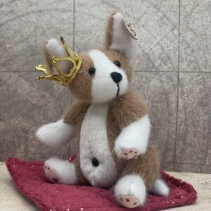 Bärino Corgi Jeffrey 12 cm Künstlerbär