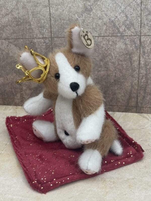 Bärino Corgi Jeffrey 12 cm Künstlerbär