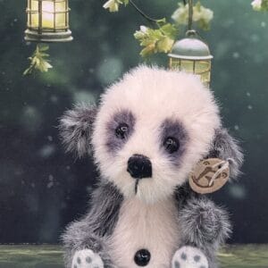 Bärino Panda Ronto 9 cm Künstlerbär