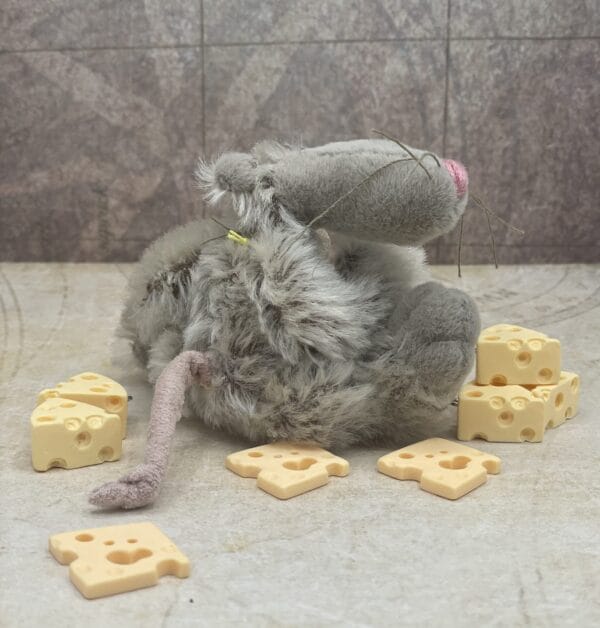 Bärino Ratte Dundee 9 cm Künstlerbär – Bild 6