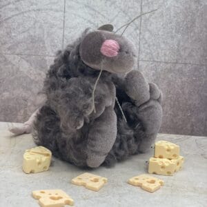Bärino Ratte Monty 15 cm Künstlerbär