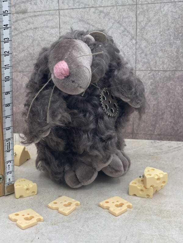 Bärino Ratte Monty 15 cm Künstlerbär – Bild 10