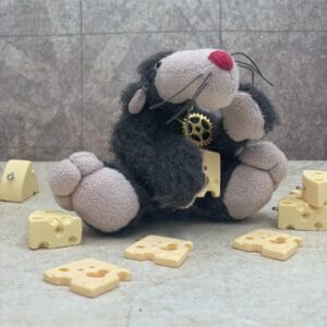 Bärino Ratte Gonja  9 cm Künstlerbär