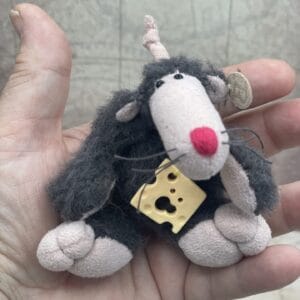 Bärino Ratte Gonja  9 cm Künstlerbär