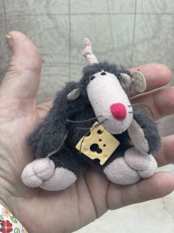Bärino Ratte Gonja  9 cm Künstlerbär