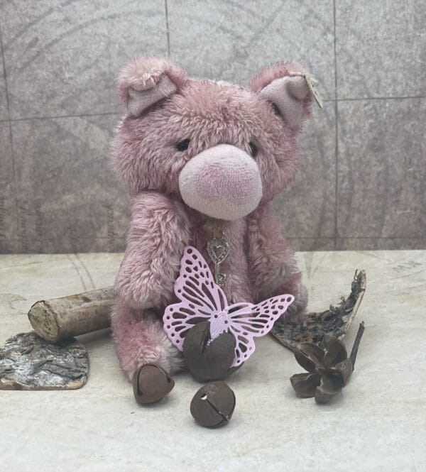 Bärino Schweinchen Linda 12 cm Künstlerbär