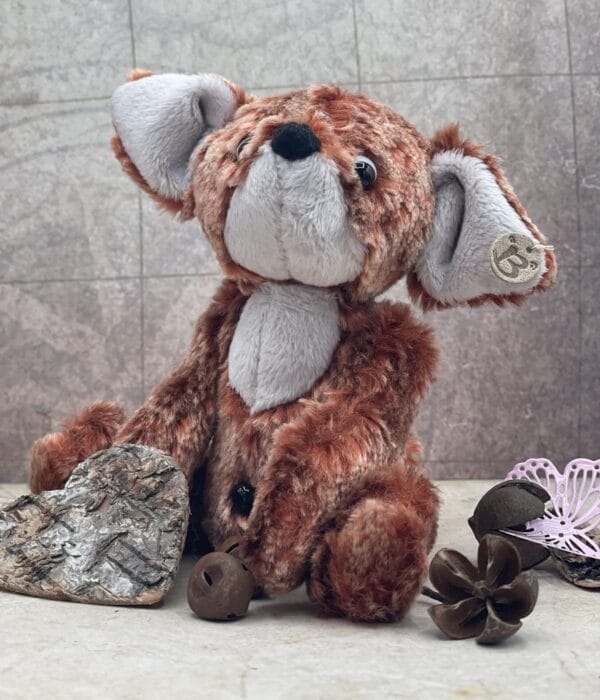 Bärino Fuchs Reddy 15 cm Künstlerbär – Bild 2