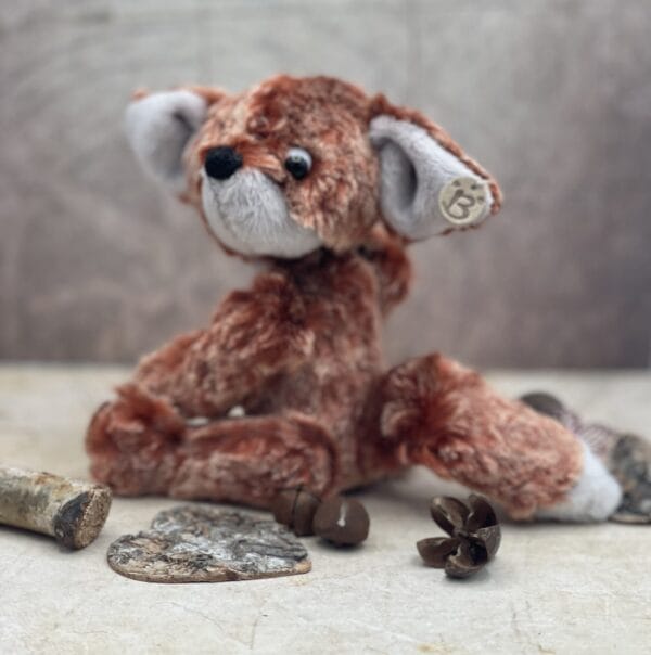 Bärino Fuchs Reddy 15 cm Künstlerbär – Bild 6