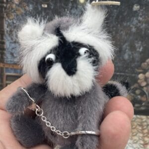 Bärino Waschbär Elio 9 cm Künstlerbär