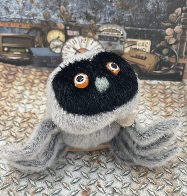 Bärino Spinne Miguel 9 cm Künstlerbär – Bild 4