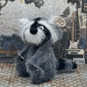 Bärino Waschbär Lorenzo  9 cm Künstlerbär