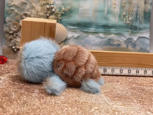 Bärino Schildkröte Claude 9 cm Künstlerbär – Bild 2