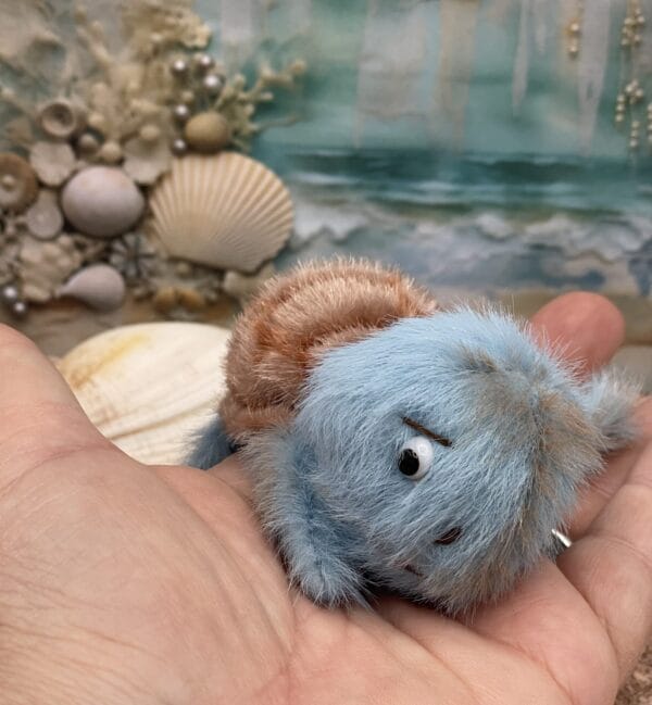 Bärino Schildkröte Claude 9 cm Künstlerbär – Bild 6