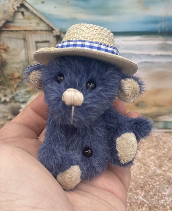 Bärino Bär pablo 9 cm Künstlerbär – Bild 8