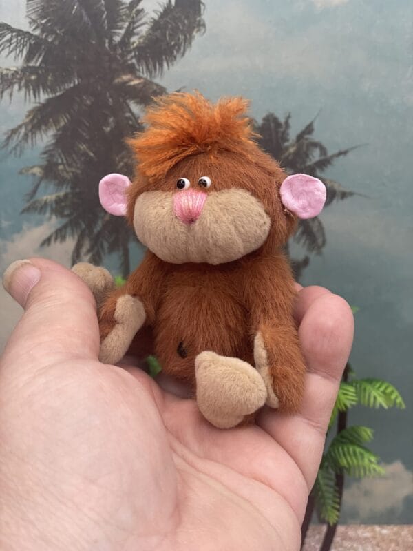 Bärino Affe Milow 11 cm Künstlerbär – Bild 7