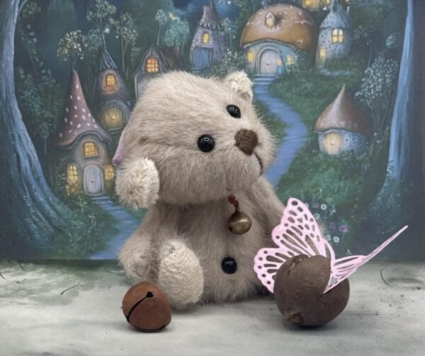 Bärino Bär Creamy 9 cm Künstlerbär – Bild 6