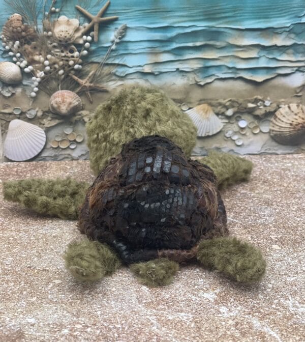 Bärino Schildkrötenpapa Aart 18 cm Künstlerbär – Bild 6