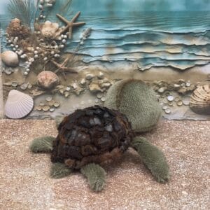 Bärino Schildkrötenmama Anike 15 cm Künstlerbär