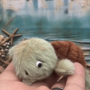 Bärino Schildkröte Floris  9 cm Künstlerbär